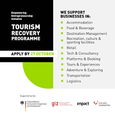 Enpact Tourism Recovery Programme 2021 Travel & Tourism Entrepreneurs