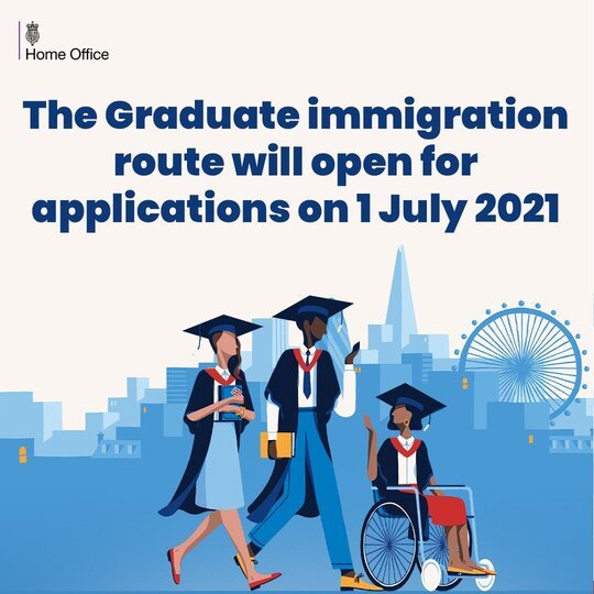 The Graduate Immgrataion Students Route For UK International Student Graduate