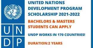 UNDP Scholarship 2021 – Fully Funded