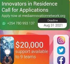 2021 AKU GSMC Media Innovation Centre Innovators-in-Residence Program
