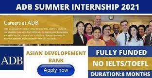ADB Summer Internship Program 2021 | Fully Funded
