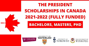 100 Presidential Scholarships in Canada 2021 | Fully Funded