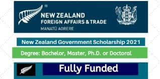 All New Zealand Scholarship 2021 | Fully Funded
