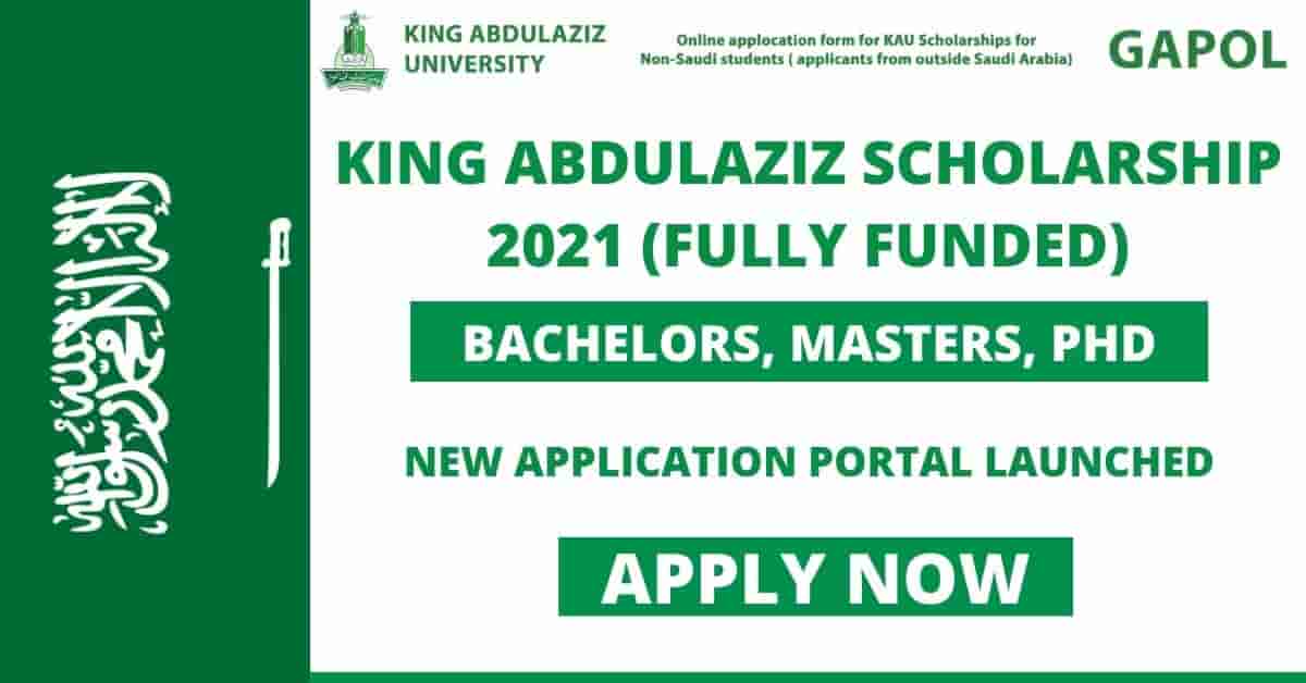 King Abdulaziz Scholarship in Saudi Arabia 2021 | Fully Funded