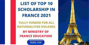Latest Scholarships In France For BS, MS Programs – Online Applications