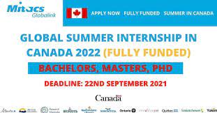 Mitacs Global Research Internship in Canada 2022 | Fully Funded
