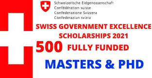 Swiss Government Excellence Scholarship 2022 | Fully Funded
