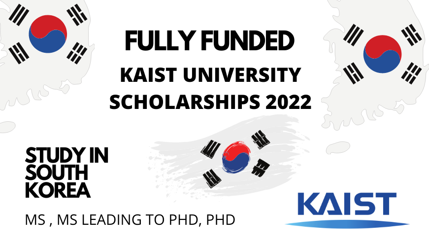 KAIST International Undergraduate Scholarship 2022 in South Korea (Fully Funded)