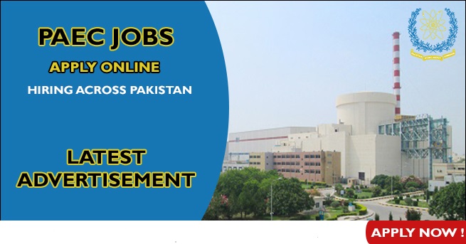 PAEC Jobs September 2021 | Pakistan Atomic Energy – Apply Now