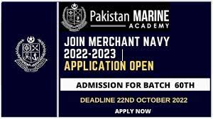 Join Merchant Navy 2022 | Pakistan Marine Academy – Apply Online