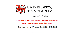 Maritime Engineering scholarships for Women at University of Tasmania- Funded Scholarship 2022