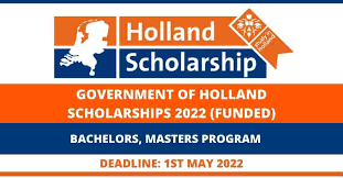 Government of Holland Scholarships 2022 | Funded