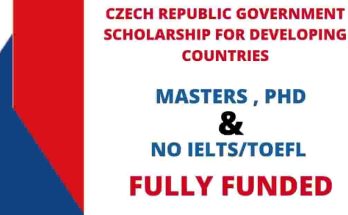 Scholarships in Czech Republic Without IELTS | Fully Funded