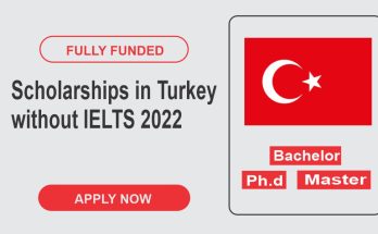 Scholarships in Turkey without IELTS 2022 | Fully funded