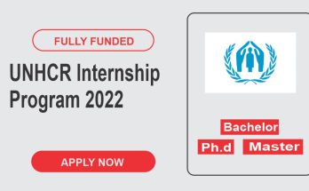 UNHCR Internship Program 2022 | Fully Funded