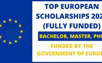 Top European Scholarships 2022 | Fully Funded