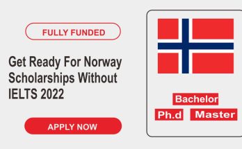 Get Ready For Norway Scholarships Without IELTS 2022 | Free Study