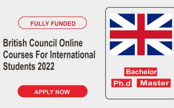 Free Online Courses from the British Council in 2022 | Fully Funded