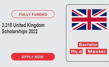 United Kingdom Scholarships 2022