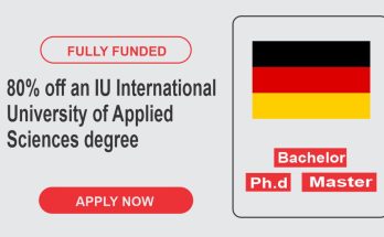 Get up to 80% off an IU International University of Applied Sciences degree