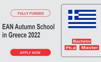 EAN Autumn School in Greece 2022 | Fully Funded