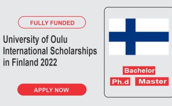 University of Oulu International Scholarships in Finland 2022