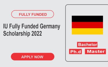IU Fully Funded Germany Scholarship 2022