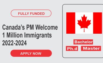 Canada’s PM Welcome 1 Million Immigrants in 2022-2024