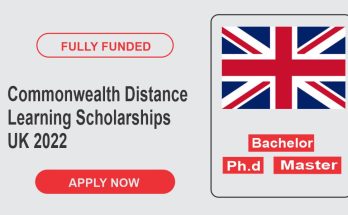 Commonwealth Distance Learning Scholarships in UK 2022