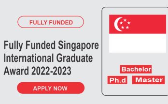 Fully Funded Singapore International Graduate Award 2022-2023 | SINGA
