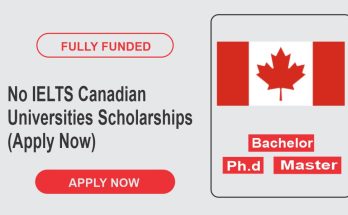 No IELTS Canadian Universities Scholarships (Apply Now)