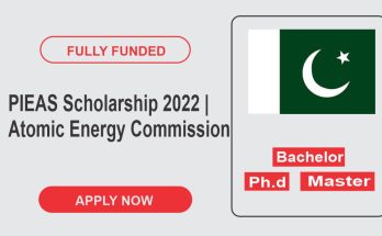 PIEAS Scholarship 2022 Atomic Energy Commission