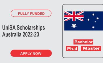 UniSA Scholarships in Australia 2022-23 | Fully Funded