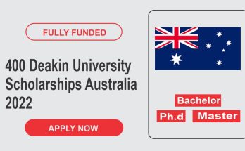 400 Deakin University Scholarships in Australia 2022