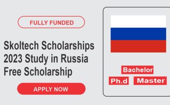 Skoltech Scholarships 2023 | Study in Russia | Free Scholarship