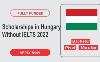 Scholarships in Hungary Without IELTS 2022