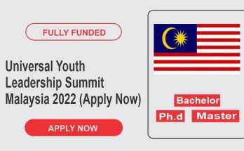 Universal Youth Leadership Summit, Malaysia 2022 (Apply Now)