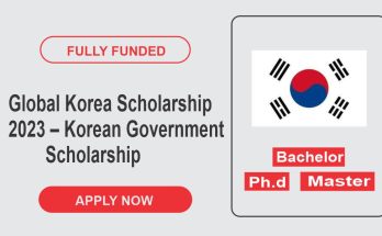 Global Korea Scholarship 2023 – Korean Government Scholarship