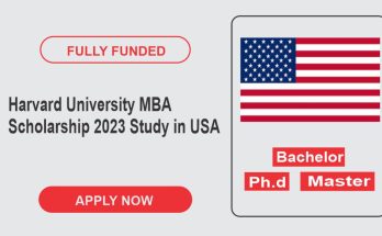 Harvard University MBA Scholarship 2023 | Study in USA