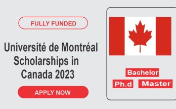 Université de Montréal Scholarships in Canada 2023 (Apply Now)