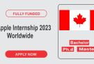 Apple Internship 2023 Worldwide For All (Apply)