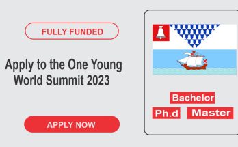 Apply to the One Young World Summit 2023(Fully-funded)