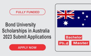 Bond University Scholarships in Australia 2023 | (Submit Applications)