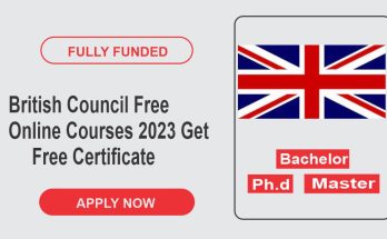 British Council Free Online Courses 2023 | Get Free Certificate