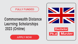 Commonwealth Distance Learning Scholarships