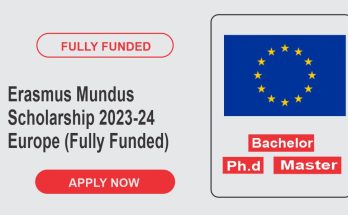 Erasmus Mundus Scholarship 2023-24 in Europe (Fully Funded)