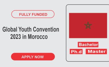 Global Youth Convention 2023 in Morocco (Fully Funded)