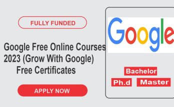 Google Free Online Courses 2023 (Grow With Google) Free Certificates