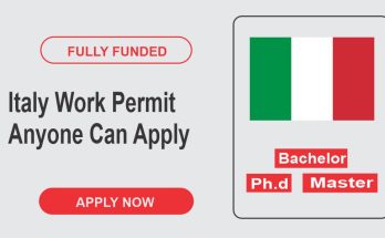 Italy Work Permit | Anyone Can Apply