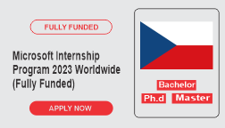 Microsoft Internship Program 2023 Worldwide (Fully Funded)